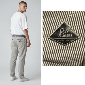 Roy Rogers Giano blue Striped Trousers